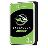 Seagate BarraCuda, 3 To, Disque dur interne HDD – 3,5" SATA 6 Gbit/s 5 400 tr/min, 256 Mo de mémoire ...