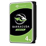 Seagate BarraCuda, 4 To, Disque dur interne HDD – 3,5" SATA 6 Gbit/s 5 400 tr/min, 256 Mo de mémoire ...