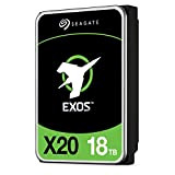 Seagate Exos X20, 18 to, Disque Dur SATA, 3,5 Pouces 6Gb/s, 7200 TR/Min, 2,5 M MTBF, FastFormat 512e et 4Kn, ...