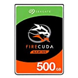 Seagate FireCuda, 500 Go, Disque hybride hautes performances SSHD, 2,5" SATA 6 Gbit/s, 8 Go de mémoire cache, pour PC ...