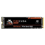 Seagate FireCuda 530, 500 Go, SSD interne, M.2 PCIe 4e génération ×4 NVMe 1.4, 7 300 Mo/s, NAND TLC 3D, 640 TBW, 1,8 million d'heures MTBF, ...