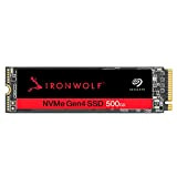 Seagate IronWolf 525 SSD, 500 Go, SSD interne NAS - SATA M.2, PCIe Gen4, vitesses jusqu'à 5000 Mo/s, temps moyen entre deux pannes ...