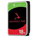Seagate IronWolf Pro, 18 to, Disque Dur d'entreprise Interne NAS HDD – CMR, 3,5”, SATA 6 Gbits/s, 7 200 TR/Min, ...