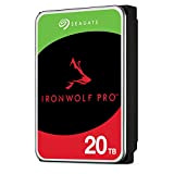 Seagate IronWolf Pro, 20 to, Disque Dur d'entreprise Interne NAS HDD – CMR, 3,5”, SATA 6 Gbits/s, 7 200 TR/Min, ...