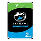 Seagate SkyHawk 2 To, Disque dur interne de vidéosurveillance, 3,5", SATA 6 Go/s, 64 Mo de mémoire cache, pour système ...