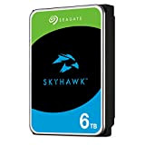 Seagate SkyHawk 6 To, Disque dur interne de surveillance HDD, 3,5" SATA 6 Gbit/s, 256 Mo mémoire cache, pour système ...