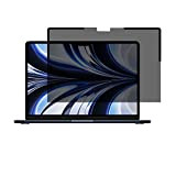 SenseAGE Magnétique Filtre de Confidentialité Premium pour Macbook Air 13.6" M2 A2681, Film Protection Anti Regard Compatible pour Macbook Air ...