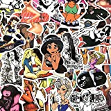 Sexy Girls Autocollant Lot de 100 pcs Anime Beauté pour Ordinateur Portable Autocollant Bomb Beauté Pinup Fille Stickers Autocollants pour Auto ...