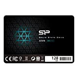 Silicon Power SSD 128Go 3D NAND A55 SLC Cache Performance Boost 2.5 pouces SATA III 7mm (0.28") Interne SSD