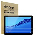 Simpeak 2-Pack Verre trempé Compatible pour Huawei MediaPad T5 10.1", Film de Verre trempé Premium 9H Ultra-Clear 3D Screen Protective ...