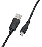 Slabo Câble Data Micro USB pour Wiko Fever 4G / Jimmy/Tommy/Freddy Sync câble de Charge - Noir
