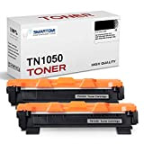 SMARTOMI - Multipack de 2 Cartouches de Toner Noir compatibles avec Le modèle Brother TN1050, pour imprimantes Brother HL1110 HL1112 HL1212 ...
