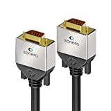 sonero® Premium VGA cable, 1,50 m, FullHD (1920x1080), noir