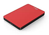 Sonnics 500 GO Rouge Disque dur externe portable USB 3.0 Super rapide Vitesse de transfert pour une utilisation avec un ...