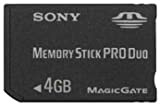 Sony Memory Stick (MS) Pro Duo 4 Go MagicGate Carte Mémoire
