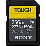Sony SF-M Series Carte mémoire numérique UHS-II U3 V60 SDXC 256 Go – Lecture 277 Mo/s écriture 150 Mo/s SFM256T, ...