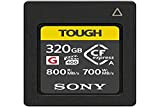 Sony VPG400 Tough CFexpress Carte mémoire Flash Haute Vitesse - Classe G, 320 Go - Type A (800 Mo/s en ...