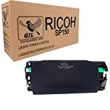 SP150,408010 Toner Compatible pour Ricoh SP150/150SU/150W/150SUW Noir 1500 Pages GIL