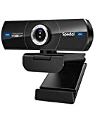 Spedal Webcam 1080p 60Ips, 100 Degrés Webcam avec Microphones, Caméra Web de Streaming beauté pour OBS XSplit Skype Facebook, Compatible ...