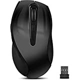 Speedlink AXON Desktop Mouse Wireless - Souris sans fil (2200Dpi, 5 Boutons, Forme Ergonomique) Noir