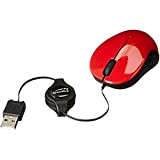 Speedlink Beenie Mobile Mouse - Wired USB, Red