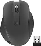 Speedlink CALADO Compact Silent Mouse – Souris de Forme Ergonomique, sans Fil, Noire SL-630016-RRBK Taille Unique