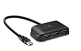 Speedlink Snappy Evo USB Hub, 4-Port, USB 2.0, Passive, Black