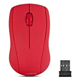 Speedlink SNAPPY Mouse Wireless USB - Souris sans fil (Capteur Optique, 3 Boutons) Rouge