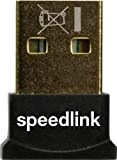 Speedlink VIAS Nano USB Bluetooth 5.0 Adapter – échange de données sans Fil jusqu'à 3Mbit/s, Noir