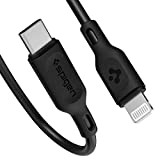 Spigen DuraSync Câble USB C vers Lightning Certifié MFi 1m Résistant Plus de 30000 Flexion Compatible avec iPhone 13 12 ...