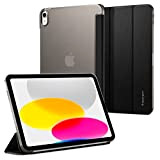Spigen Liquid Air Folio Coque Compatible avec iPad 10.9 Pouces 10ème Génération 2022 - Noir