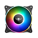 SPIRIT OF GAMER – AIRFORCE Series DUAL RGB – Ventilateur de Refroidissement PC Rétroéclairé Silencieux – Refroidissement Liquide PC Gamer ...