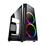 Spirit Of Gamer – DEATHMATCH 3 - Boitier PC Gamer mATX/ITX – 2 Ventilateurs LED RGB Adressable 120mm - Tour ...