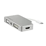 StarTech.com Adaptateur Multiport USB-C avec HDMI/VGA/Mini DisplayPort ou DVI - Convertisseur Moniteur USB Type C vers HDMI 1.4 ou mDP ...