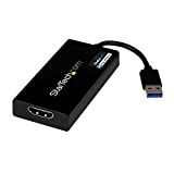 StarTech.com Adaptateur USB 3.0 vers HDMI - 4K30Hz Ultra HD - Certifié DisplayLink - Convertisseur d'Écran USB Type-A vers HDMI ...