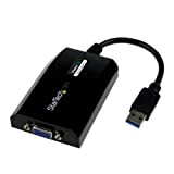 StarTech.com Adaptateur Vidéo Multi-Écrans USB 3.0 vers VGA pour Mac et PC - Carte Graphique Externe - 1920x1200 / 1080p ...
