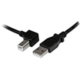 StarTech.com Câble USB 2.0 Type A vers USB Type B Coudé à Gauche Mâle / Mâle - Adaptateur pour imprimante ...
