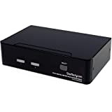 StarTech.com Commutateur KVM 2 ports DVI, USB et audio - Switch KVM DVI Dual Link - 2560 x 1600 (SV231DVIUAHR)