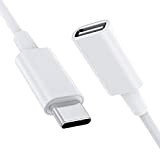 Stouchi Câble d'extension USB C pour chargeur Magsafe de type C mâle vers femelle 9V 3A Pour chargement sans fil ...