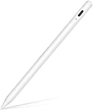 Stylet iPad Chargement sans Fil, Stylo iPad Pencil avec D'inclinaison & Rejet de Paume, Apple Pencil Haute Précision pour iPad ...
