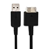 subtel® Câble System Connector vers USB A Charge et Data Compatible avec Sony PS Vita (PCH-1000 / PCH-1004) / PS ...