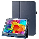 subtel® Étui avec Stand intégré pour Tablette Samsung Galaxy Tab 4 10.1 (SM-T530 /SM-T531 /SM-T533 /SM-T535) - Cuir synthétique, Couleur ...