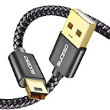 SUCESO Câble Mini USB Câble USB 2.0 Type A vers mâle Mini B Charge et Sync Compatible avec Smartphones Tablettes ...