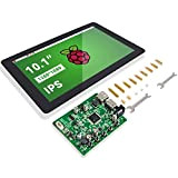 SUNFOUNDER Ecran Tactile Raspberry Pi 10 Pouces Ecran Tactile LCD IPS 10.1" HDMI 1280x800 pour RPi 400 4 Model B ...