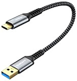 SUNGUY Câble USB Type C vers USB 3.1 Gen 2 Court 0,3 m Données 10 Gbit/s et câble de charge ...