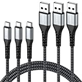 SUNGUY Micro USB Fast Charger Cable USB 2.0 Micro Data Sync Cable Compatible avec Samsung Galaxy S6/S7 Edge,Moto,Sony,Huawei,Nokia,Kindle,Headset -1m