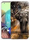 Sunrive Coque Compatible avec Meizu 15 Lite, Silicone Étui Housse Protecteur Souple Gel Transparent Back Case(X l'éléphant)+ Stylet OFFERTS