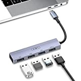 sunshot Hub USB C 4 Ports Adaptateur de hub USB Type C vers USB 3.0 Compatible avec MacBook Pro iMac ...