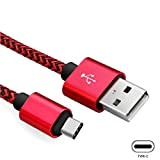 superior ZRL® Nylon tressé USB Type-C 3,1 to USB 2,0 A câble de données connecteur réversible Cordon de synchronisation Rapide ...