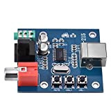 Sutinna PCM2704 Carte décodeur USB DAC vers S/PDIF, Carte décodeur de Carte Son Mini USB HiFi Sortie analogique 3,5 mm ...